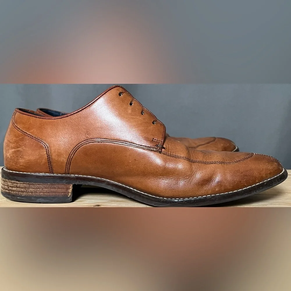 Cole Haan Light Brown Leather Oxford Shoes Men's 9.5M C11629
